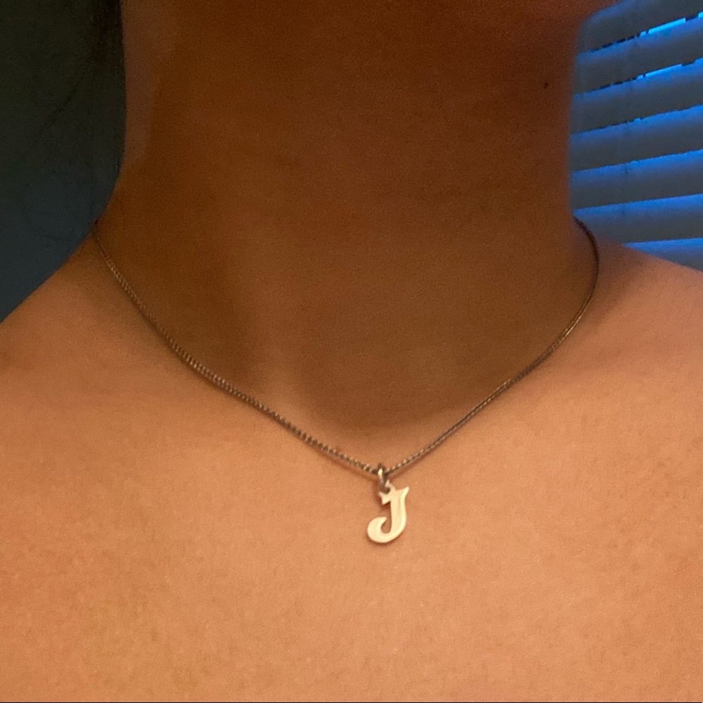 J initial necklace - James Avery